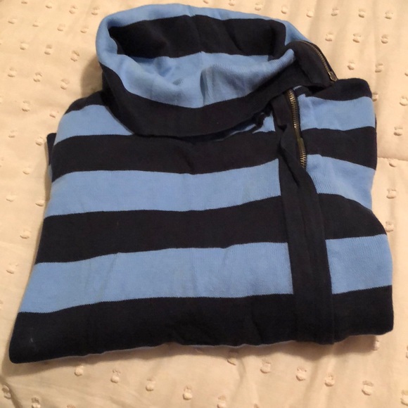 Lane Bryant Sweaters - 🇺🇸 SALE Lane Bryant Blue Striped Sweater